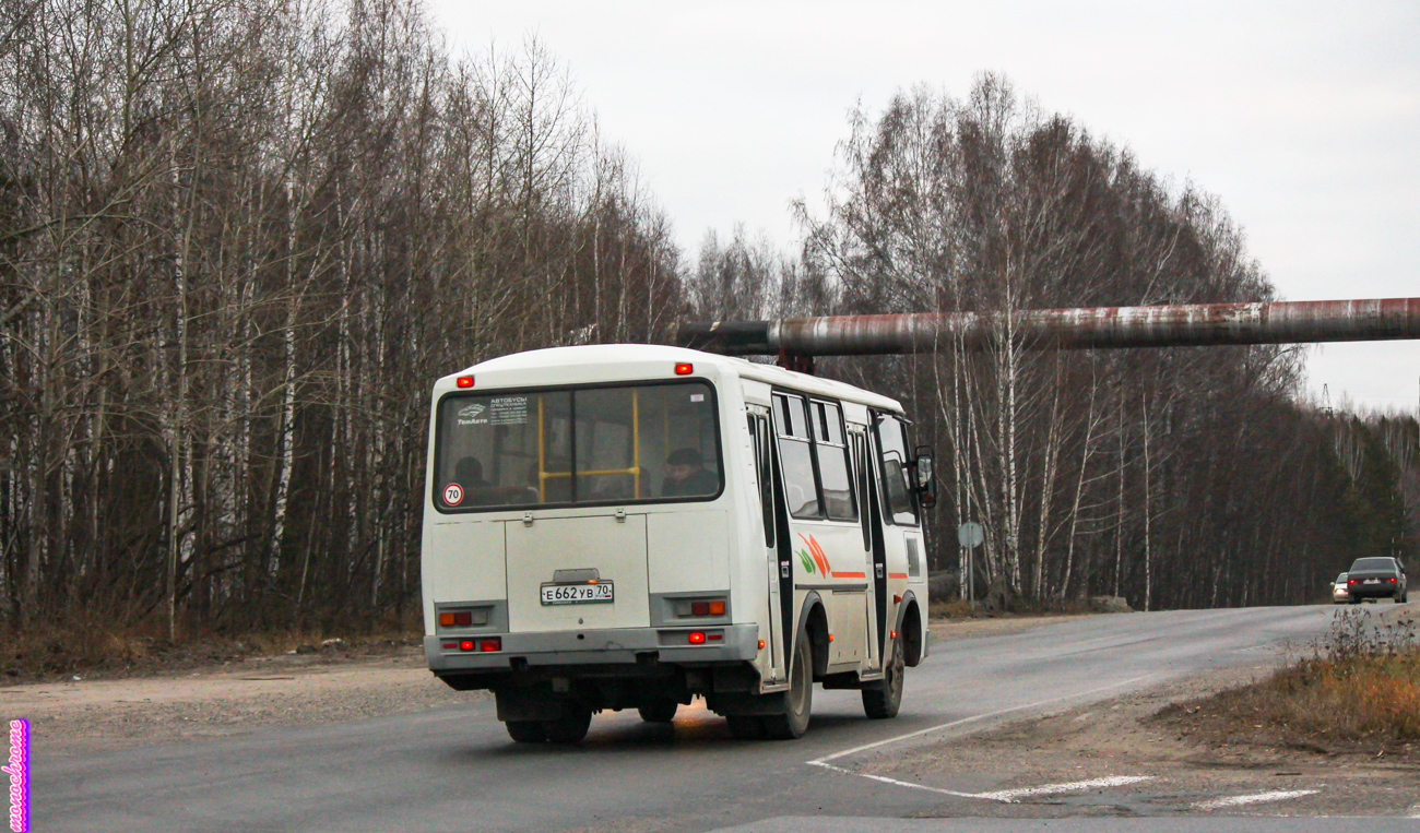 Томская область, ПАЗ-32054 № Е 662 УВ 70