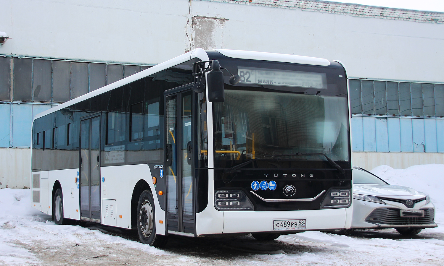 Пензенская область, Yutong ZK6116HG № С 489 РВ 58