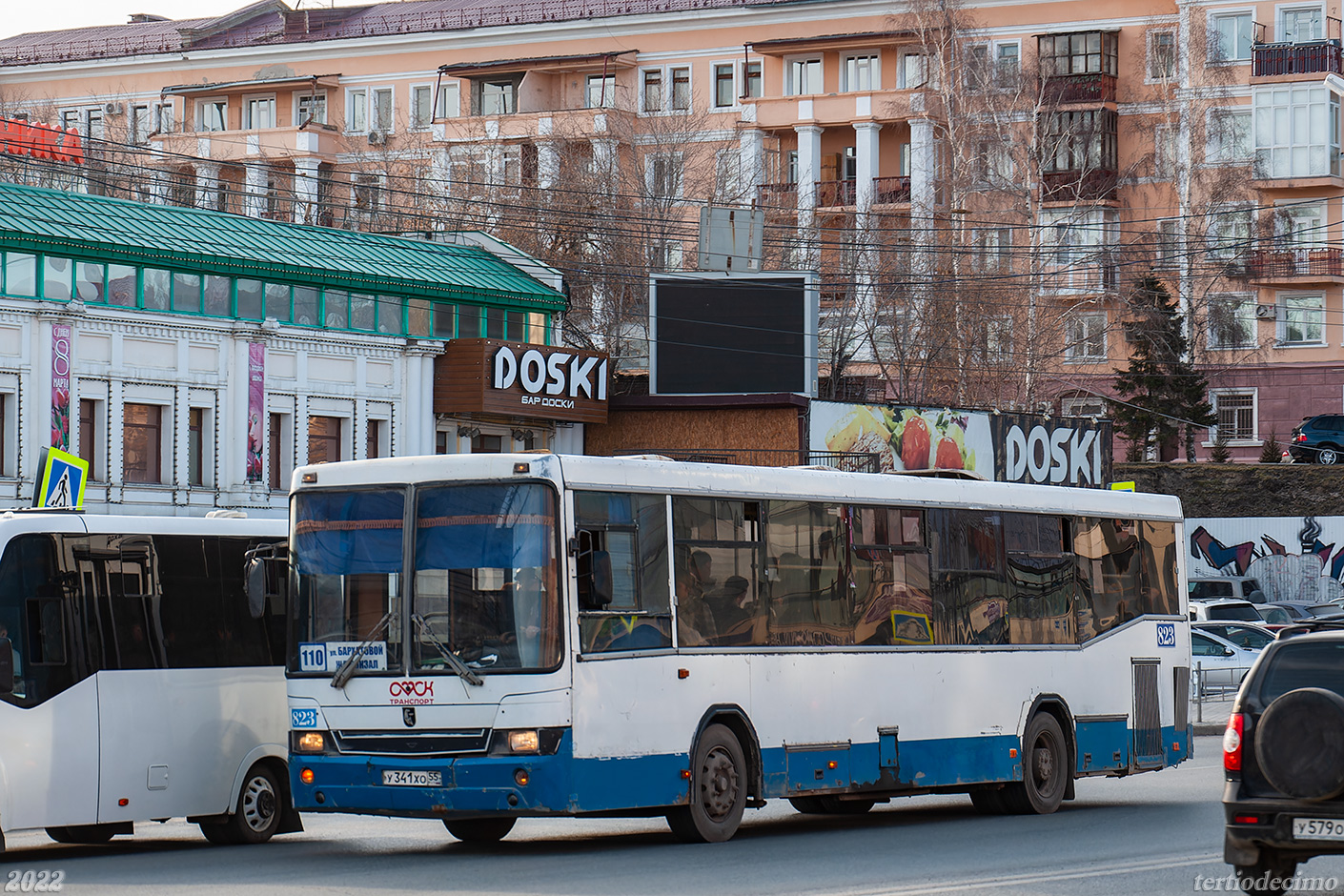 Омская область, НефАЗ-5299-20-15 № 823