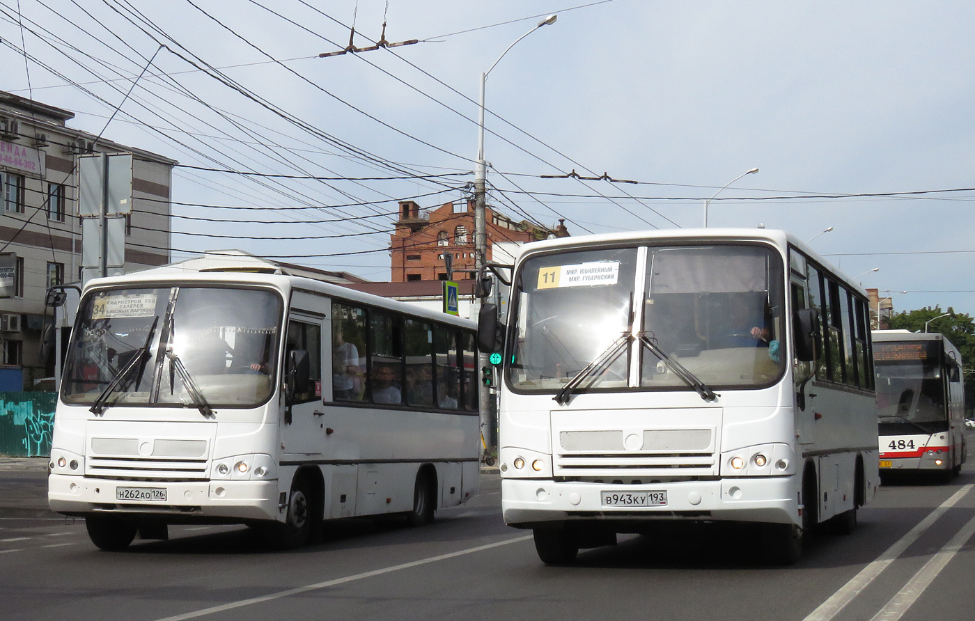 Краснодарский край, ПАЗ-320402-03 № Н 262 АО 126; Краснодарский край, ПАЗ-320402-03 № В 943 КУ 193