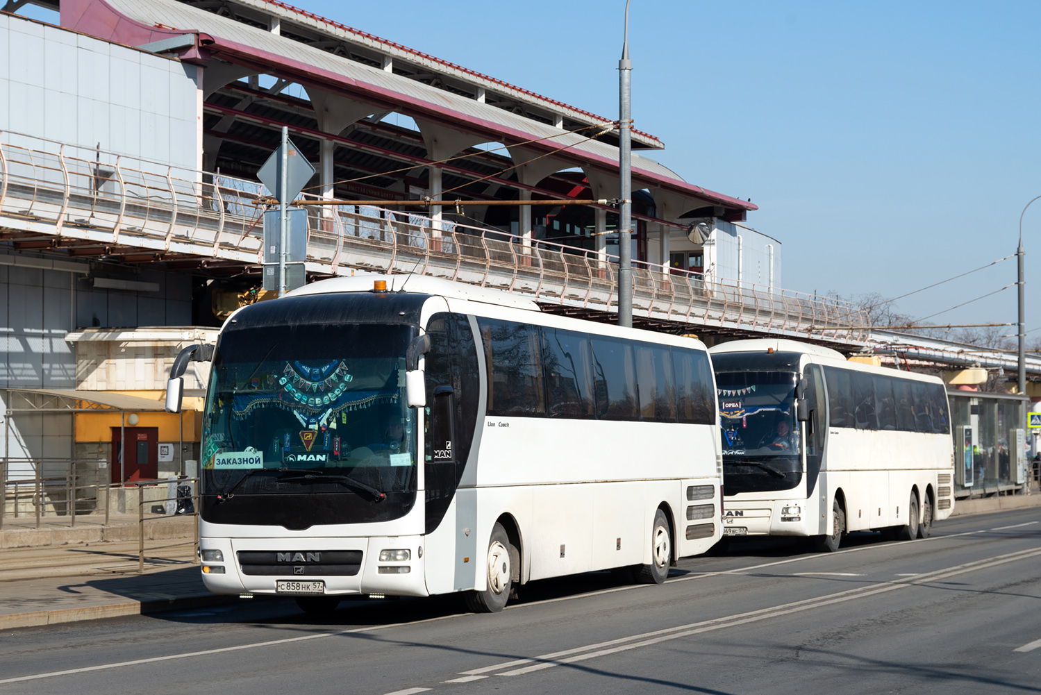 Орловская область, MAN R07 Lion's Coach RHC444 № С 858 НК 57