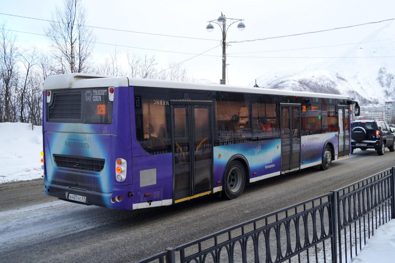 Мурманская область, ЛиАЗ-5292.65 № А 437 УС 51