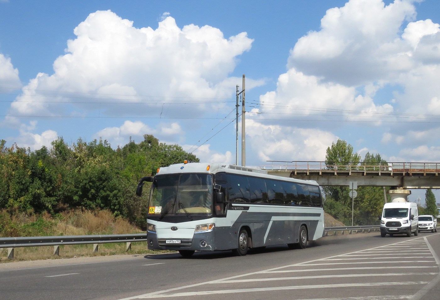 Краснодарский край, Kia KM948 Granbird Greenfield № Т 493 ЕХ 193