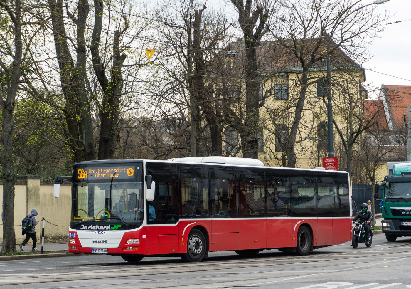 Австрия, MAN A21 Lion's City NL323 № 1415