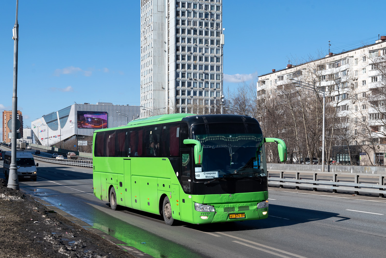 Владимирская область, Yutong ZK6122H9 № ВТ 574 33