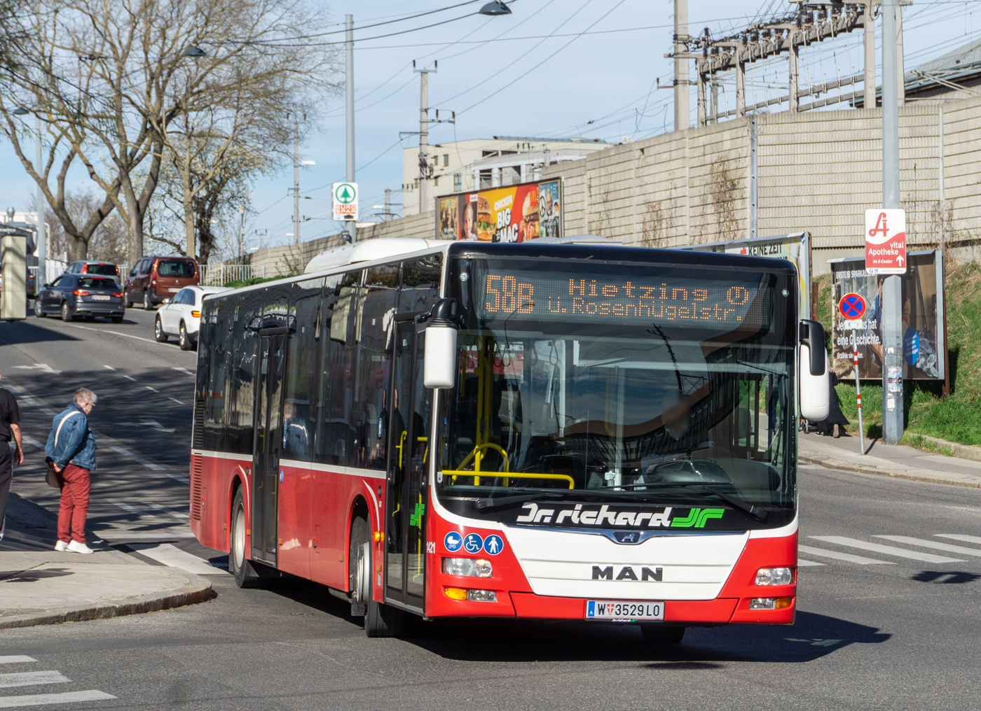Австрия, MAN A21 Lion's City NL323 № 1421