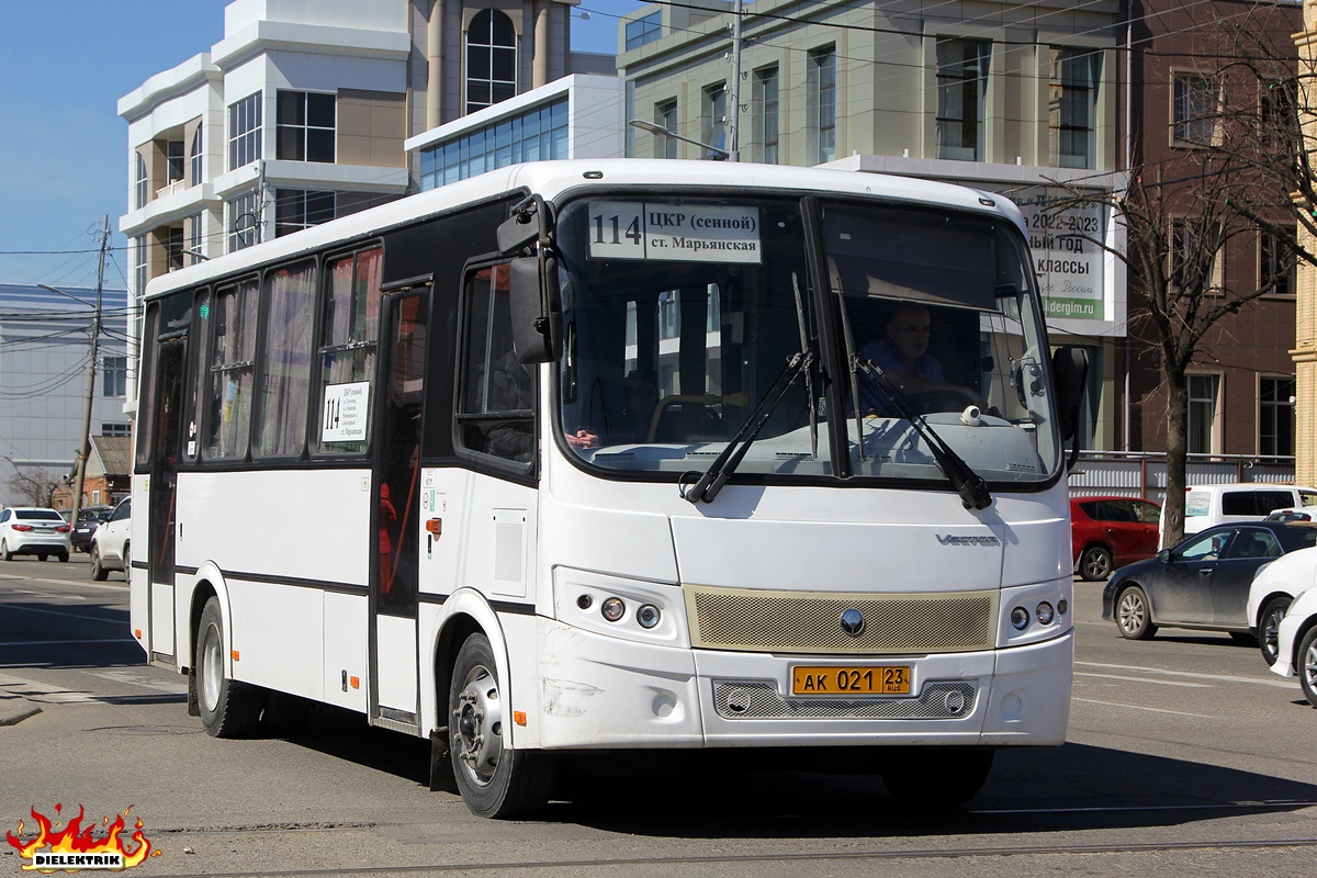 Краснодарский край, ПАЗ-320412-05 "Вектор" № АК 021 23