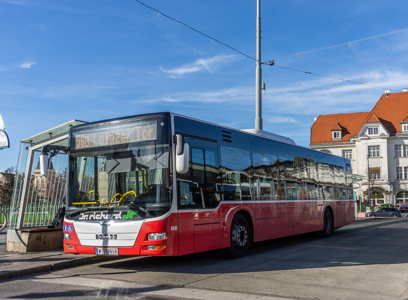 Австрия, MAN A21 Lion's City NL323 № 1418