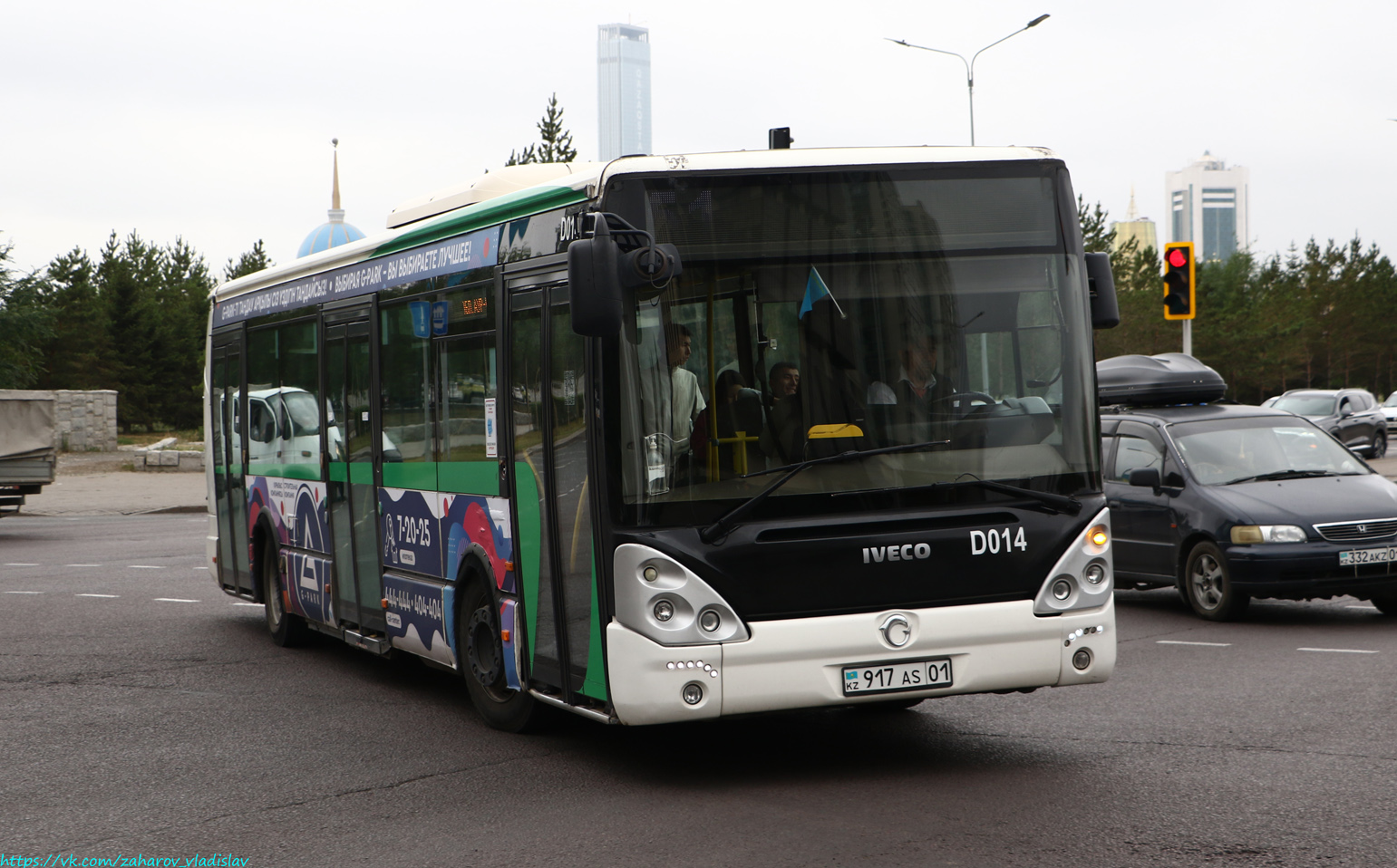 Астана, Irisbus Citelis 12M № D014