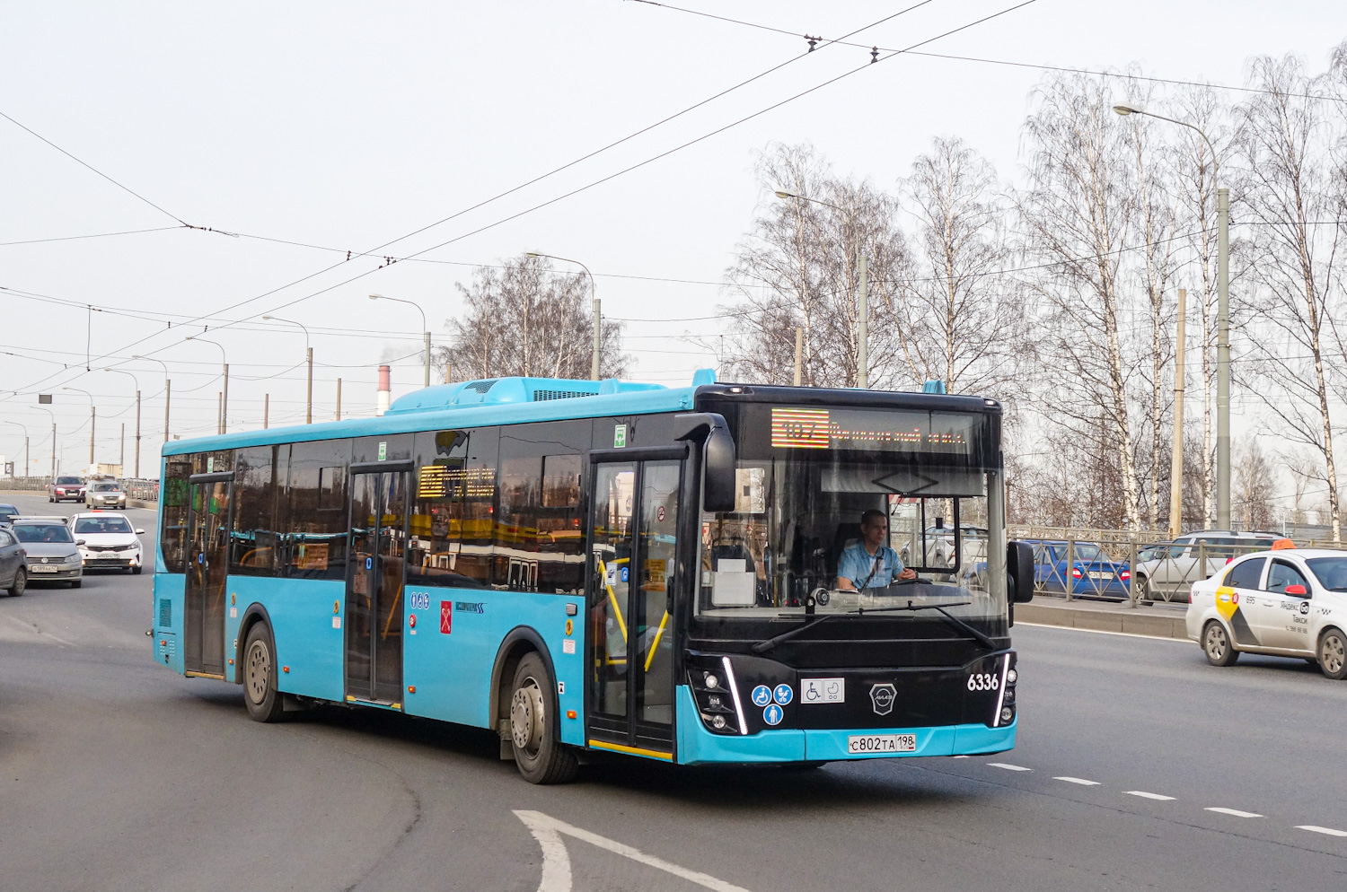 Санкт-Петербург, ЛиАЗ-5292.65 № 6336