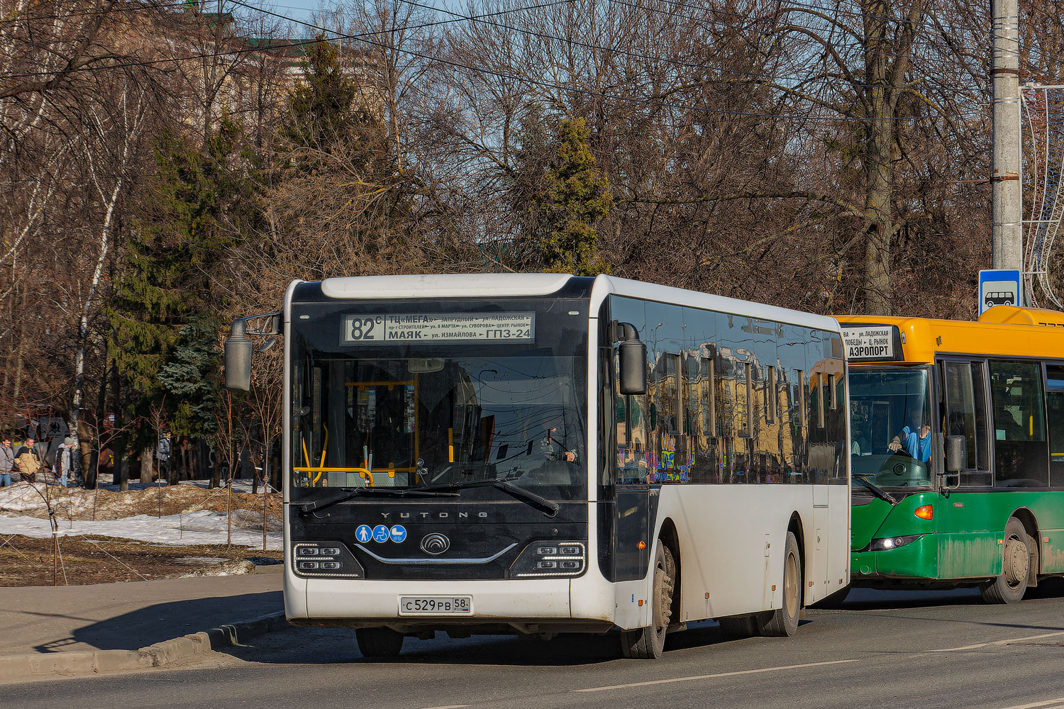 Пензенская область, Yutong ZK6116HG № С 529 РВ 58