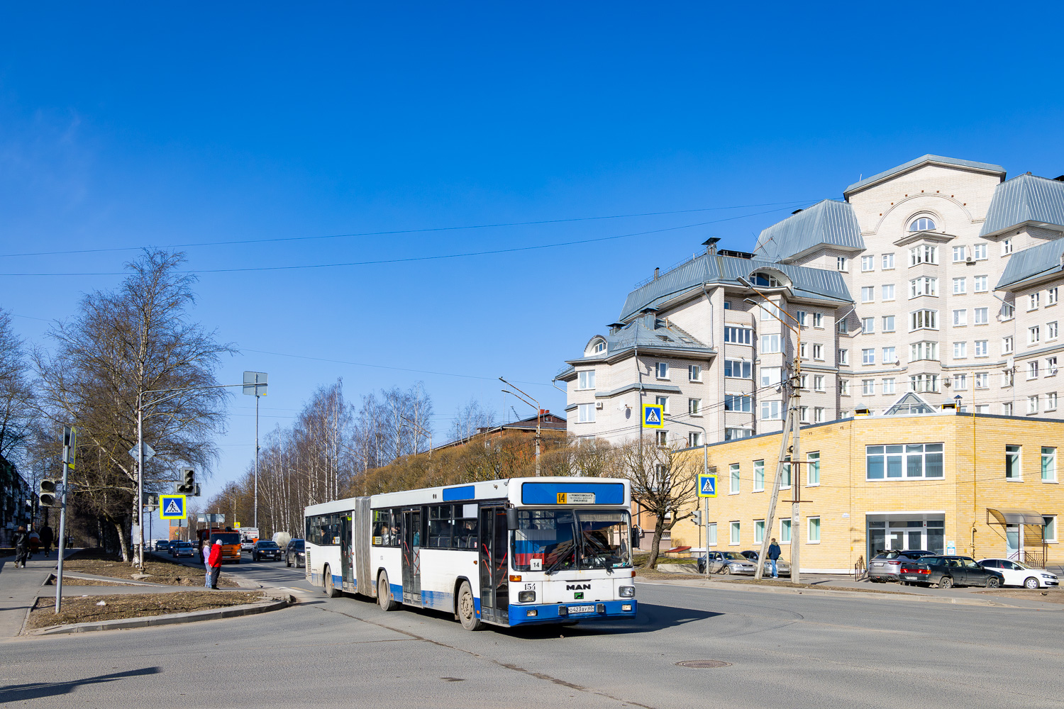 Pskov region, MAN A61 SG312 # 154