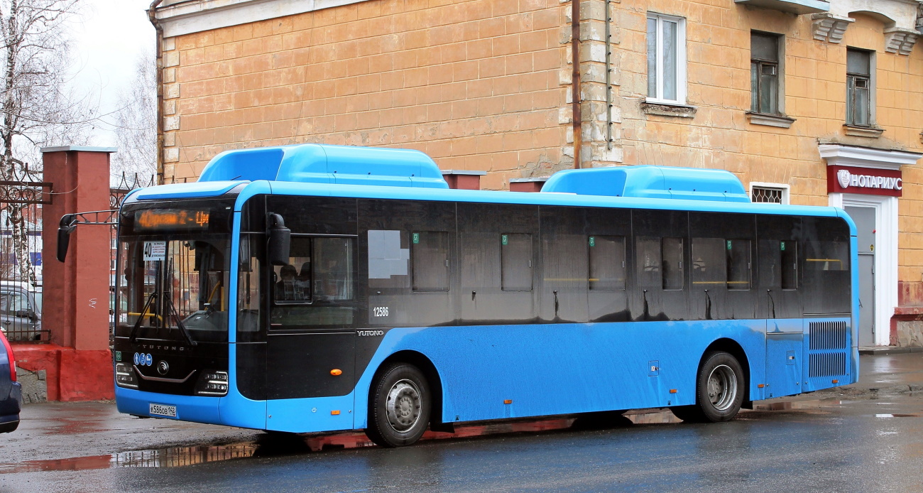 Кемеровская область - Кузбасс, Yutong ZK6116HG № 12586
