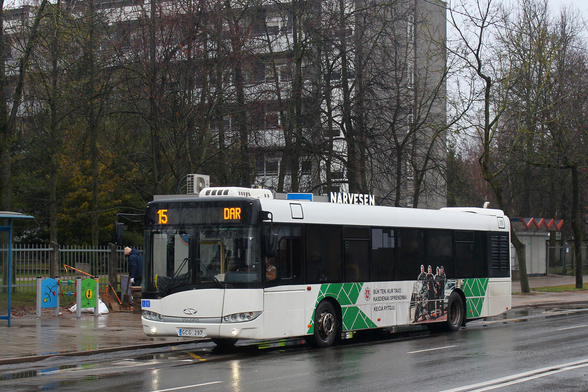 Литва, Solaris Urbino III 12 hybrid № 2189