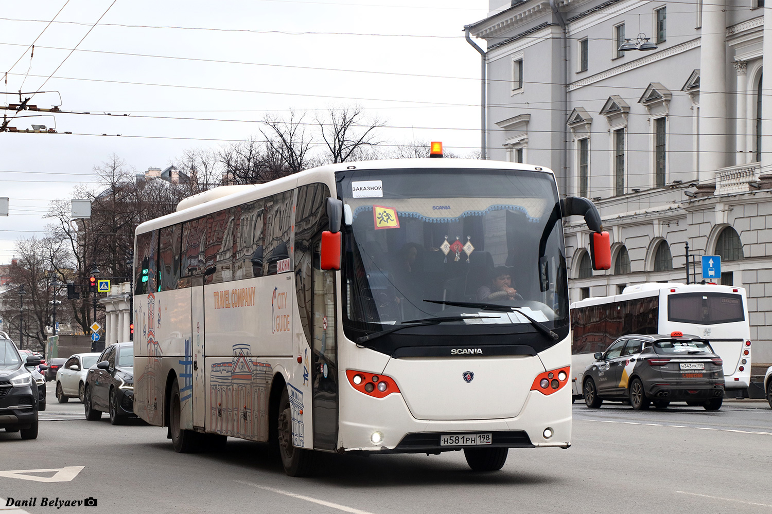 Санкт-Петербург, Scania OmniExpress 340 № Н 581 РН 198