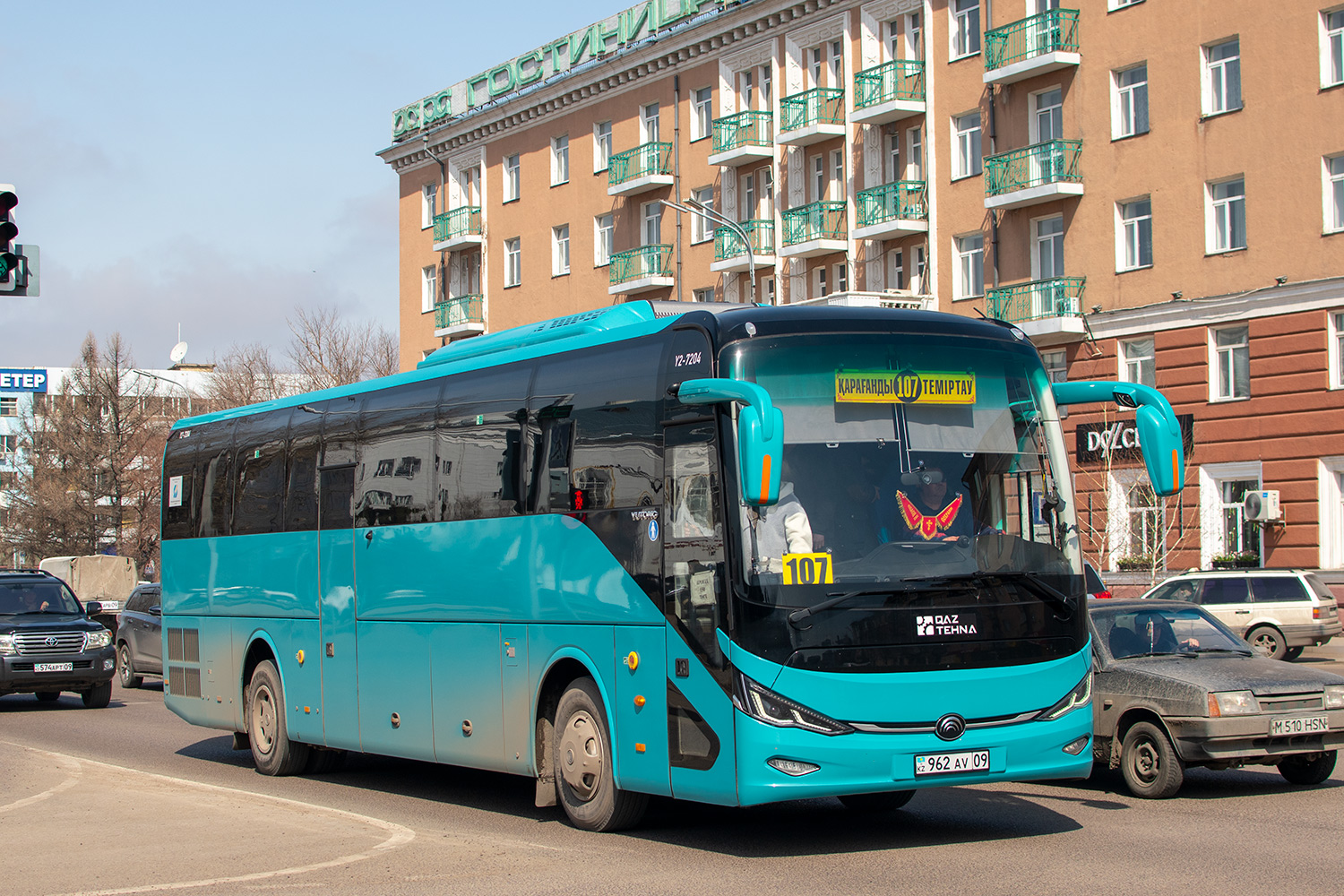 Карагандинская область, Yutong C12 (ZK6127HQ, QazTehna) № Y2-7204