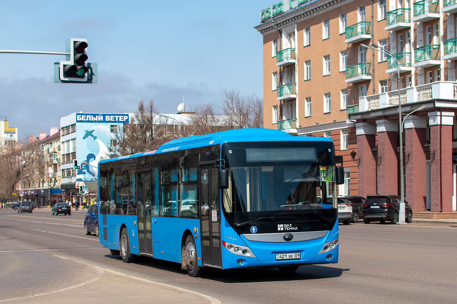 Карагандинская область, Yutong ZK6118HGA (QazTehna) № 421 BK 09