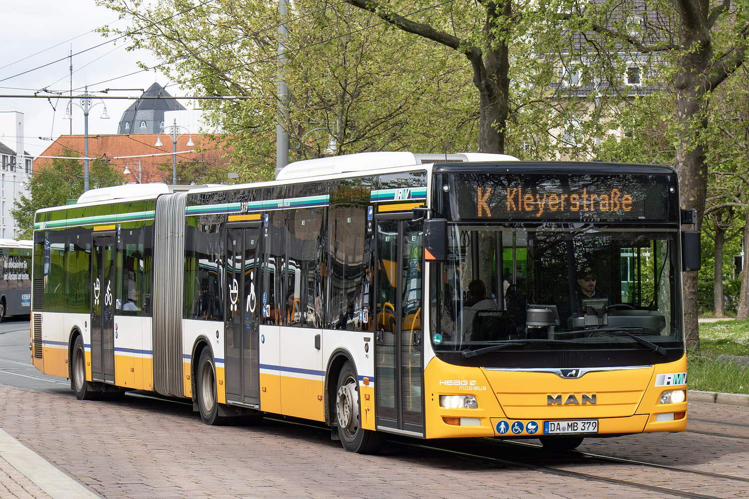 Гессен, MAN A23 Lion's City G NG323 № 379