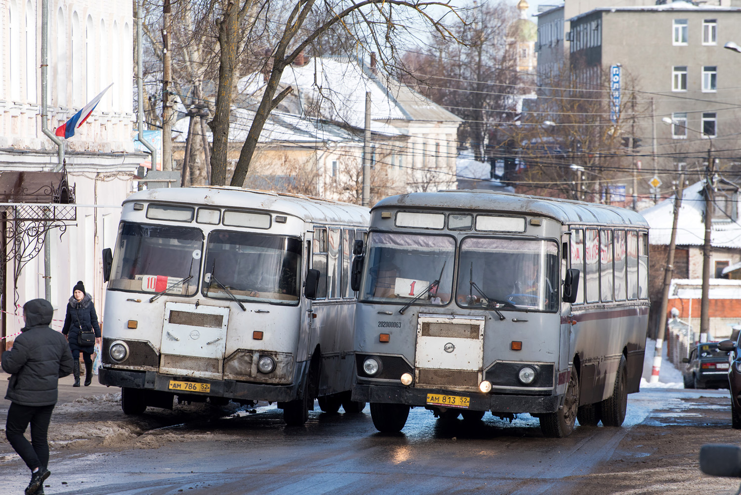 Нижегородская область, ЛиАЗ-677М (БАРЗ) № АМ 813 52