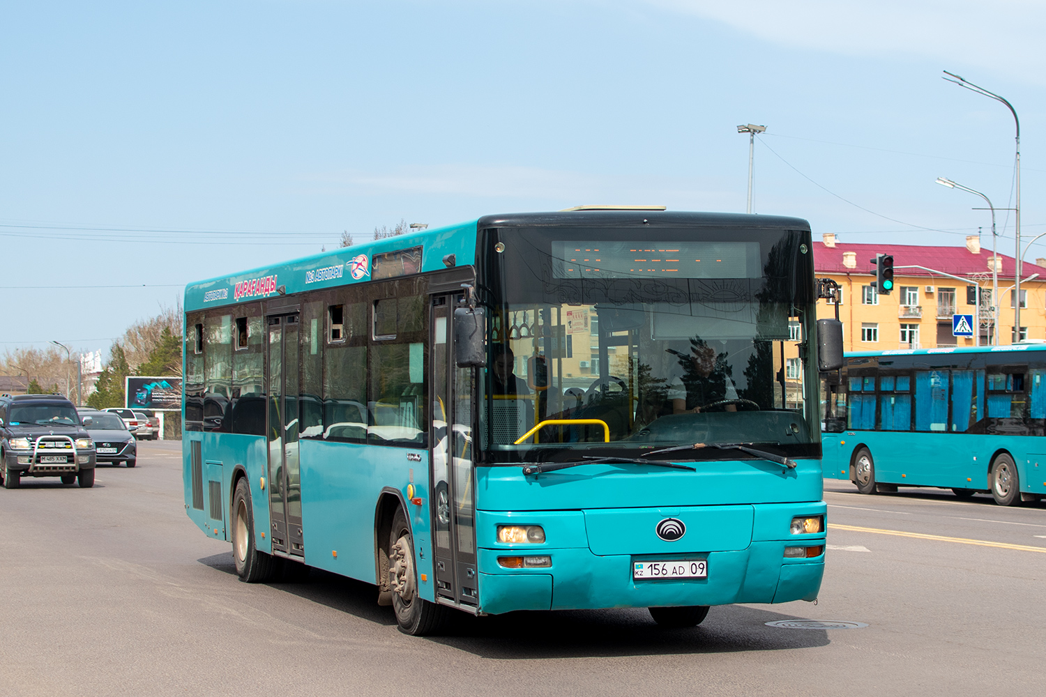 Карагандинская область, Yutong ZK6118HGA № 156 AD 09