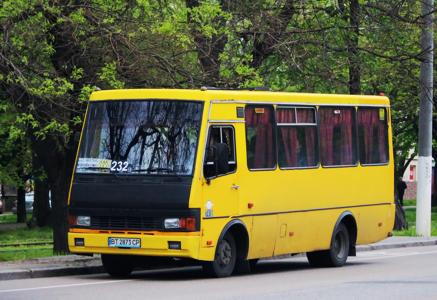 Odessa region, BAZ-A079.14 "Prolisok" # 7418