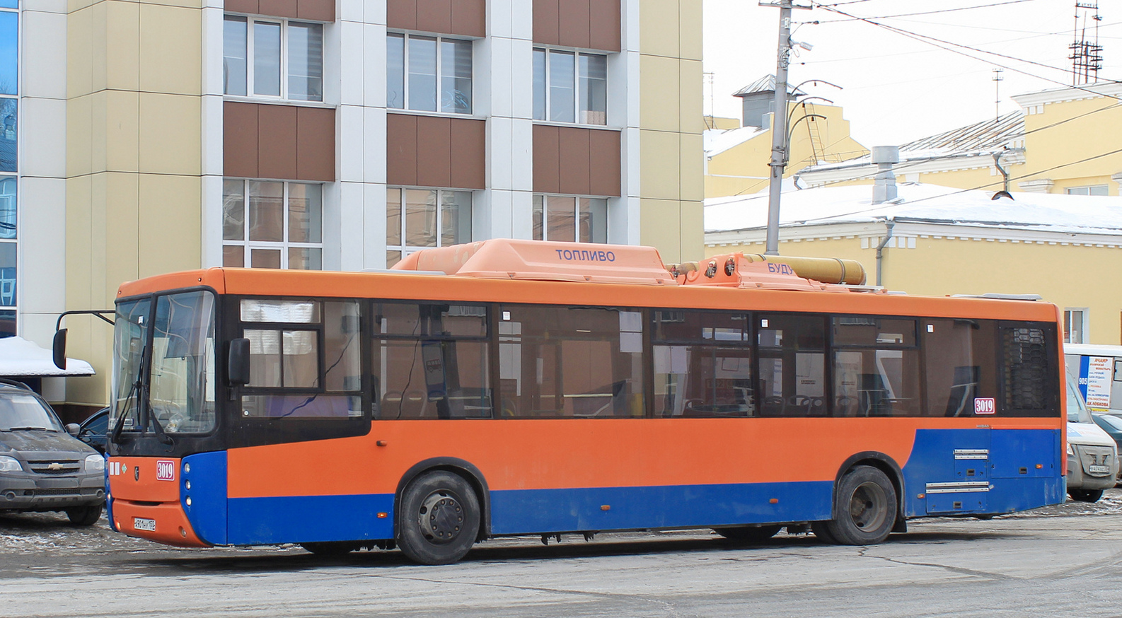 Omsk region, NefAZ-5299-40-51 # 3019