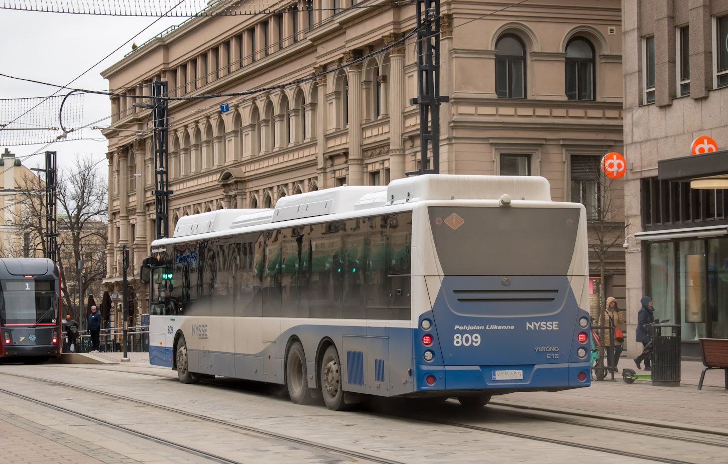 Финляндия, Yutong E15 № 809
