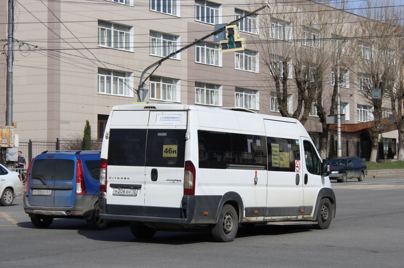 Смоленская область, Нижегородец-2227W (Citroёn Jumper) № Н 206 АН 12