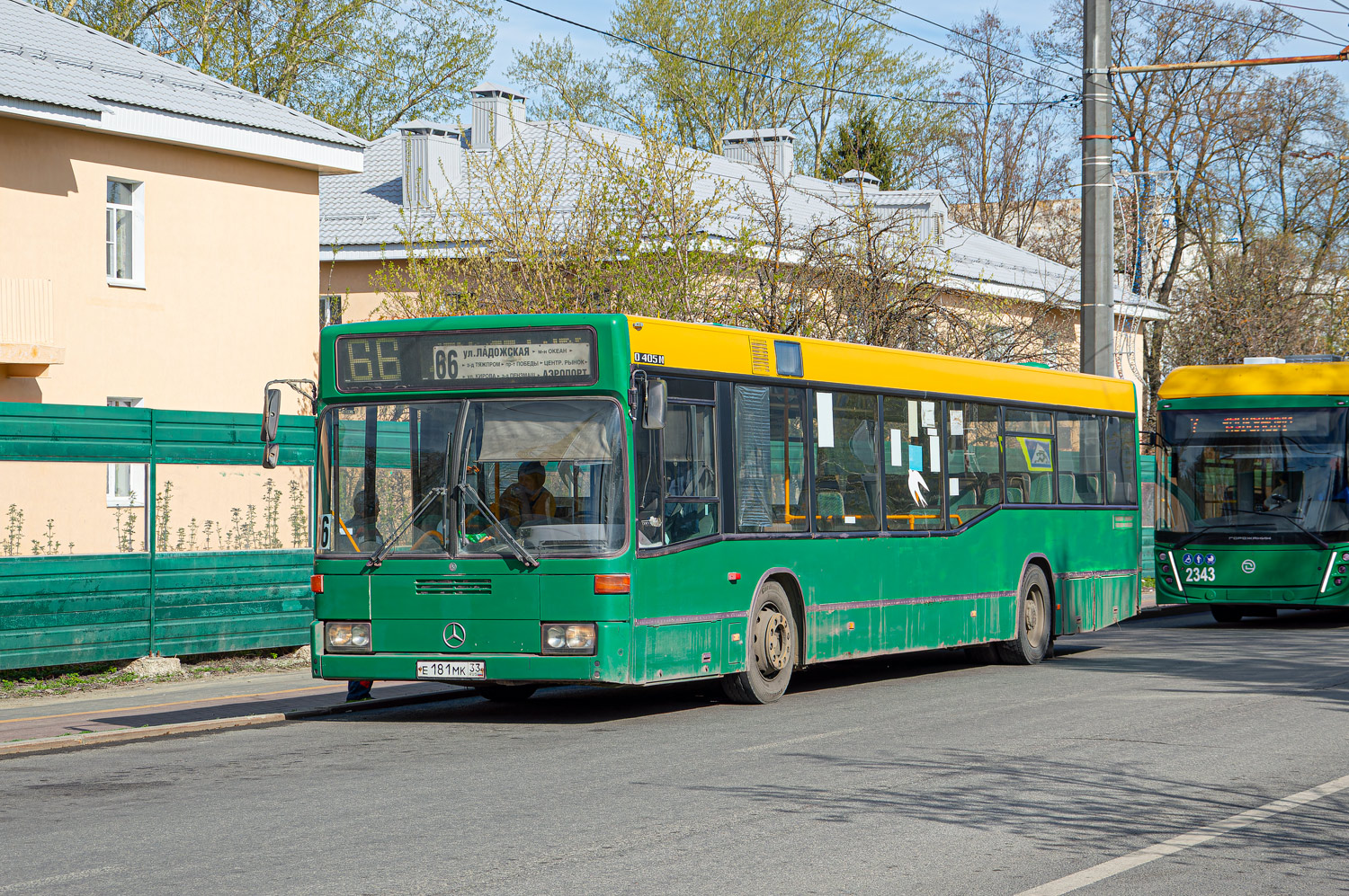 Пензенская область, Mercedes-Benz O405N2 № Е 181 МК 33