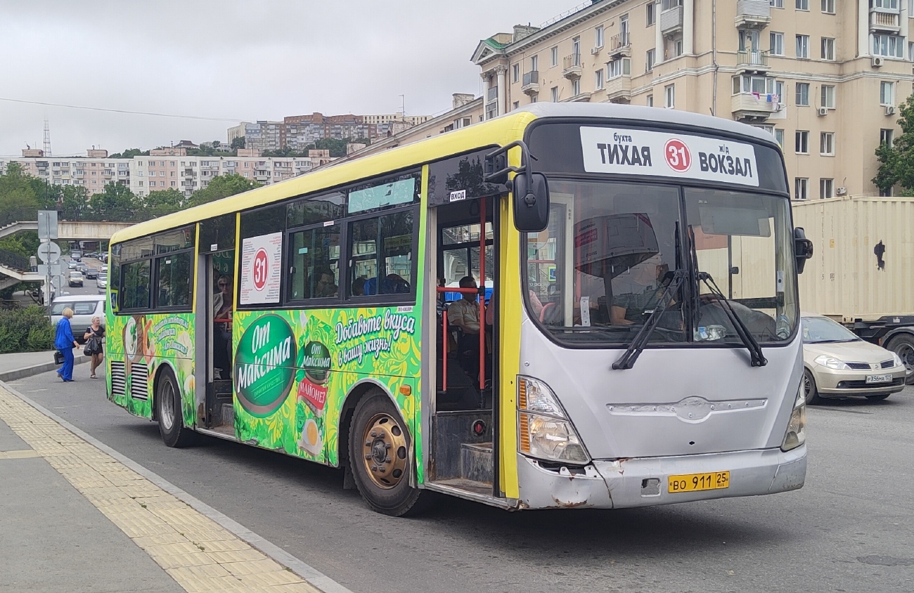 Приморский край, Hyundai New Super AeroCity 1F/L № ВО 911 25