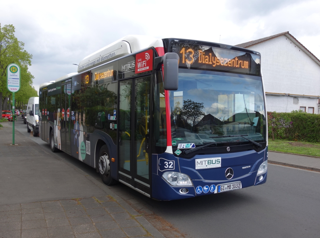 Hesse, Mercedes-Benz Citaro C2 NGT hybrid # 32