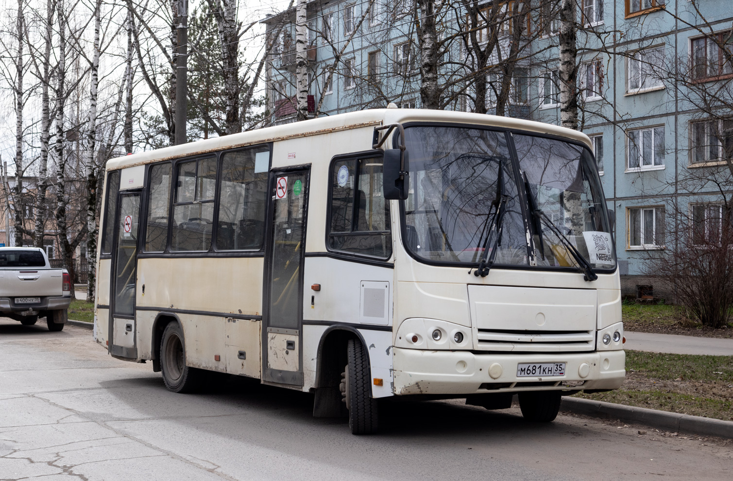 Вологодская область, ПАЗ-320402-03 № М 681 КН 35