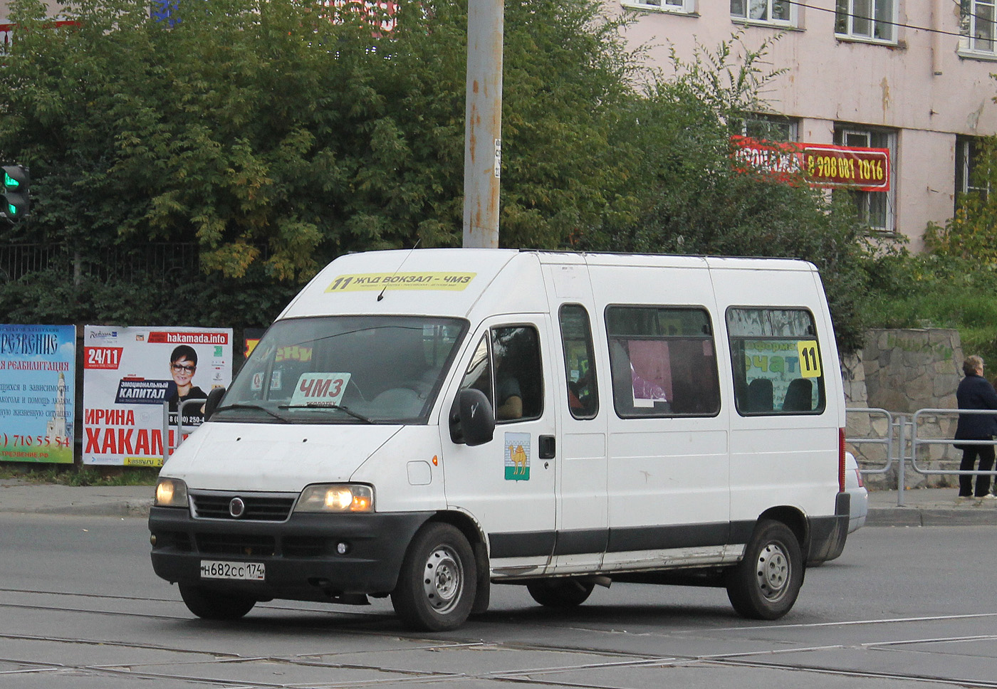 Челябинская область, FIAT Ducato 244 CSMMC, -RT № Н 682 СС 174