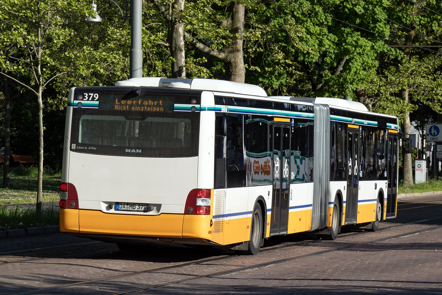 Гессен, MAN A23 Lion's City G NG323 № 379