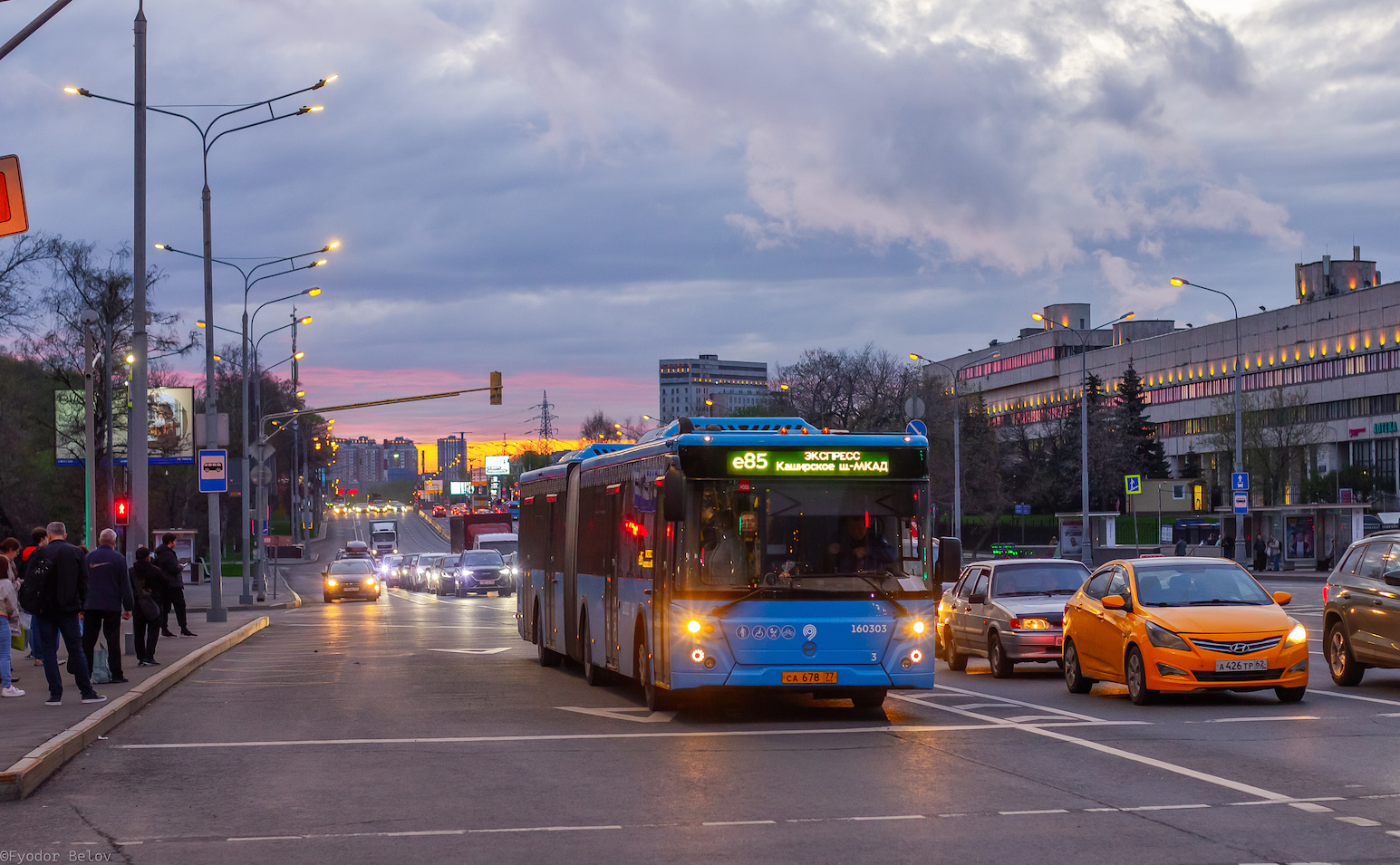 Москва, ЛиАЗ-6213.65 № 160303