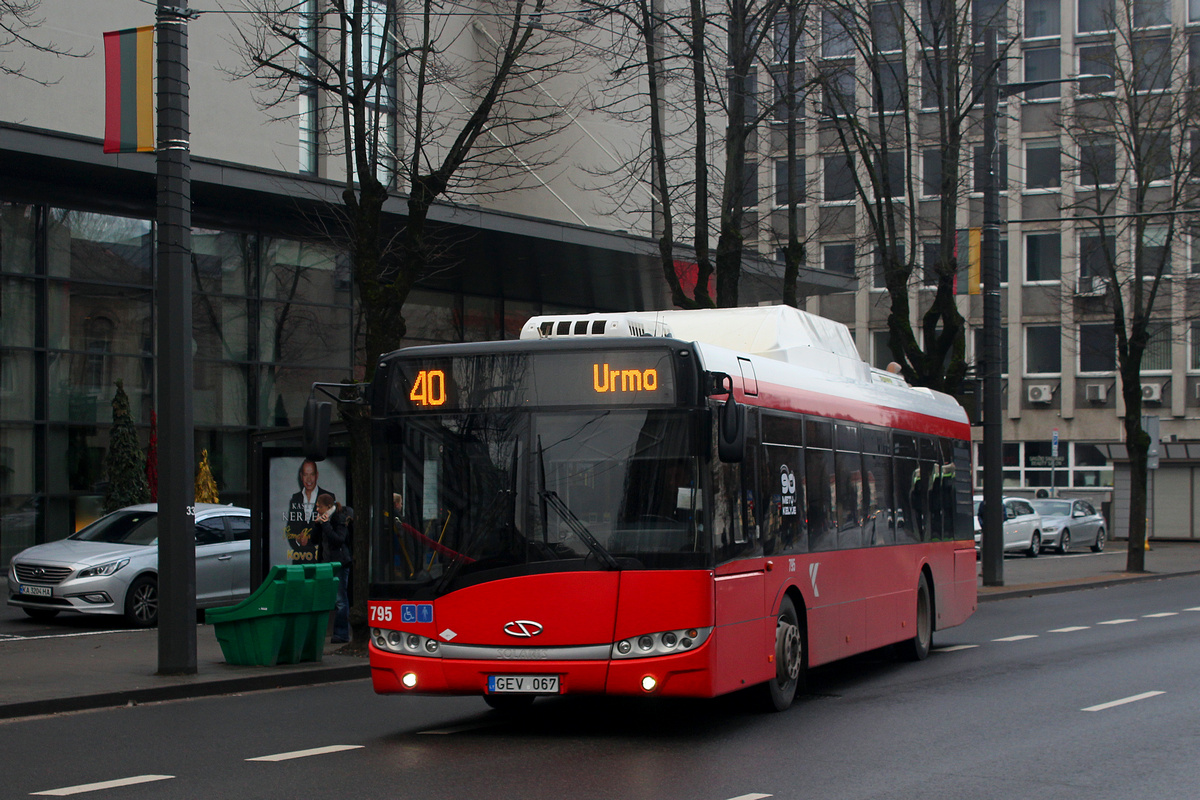 Литва, Solaris Urbino III 12 CNG № 795