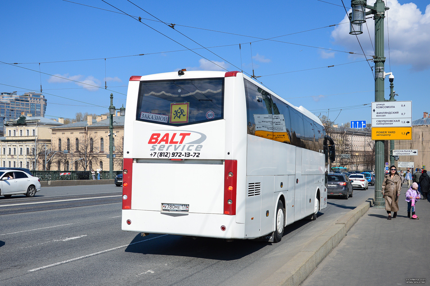Санкт-Петербург, VDL Jonckheere JSV-122 № Х 780 МЕ 178
