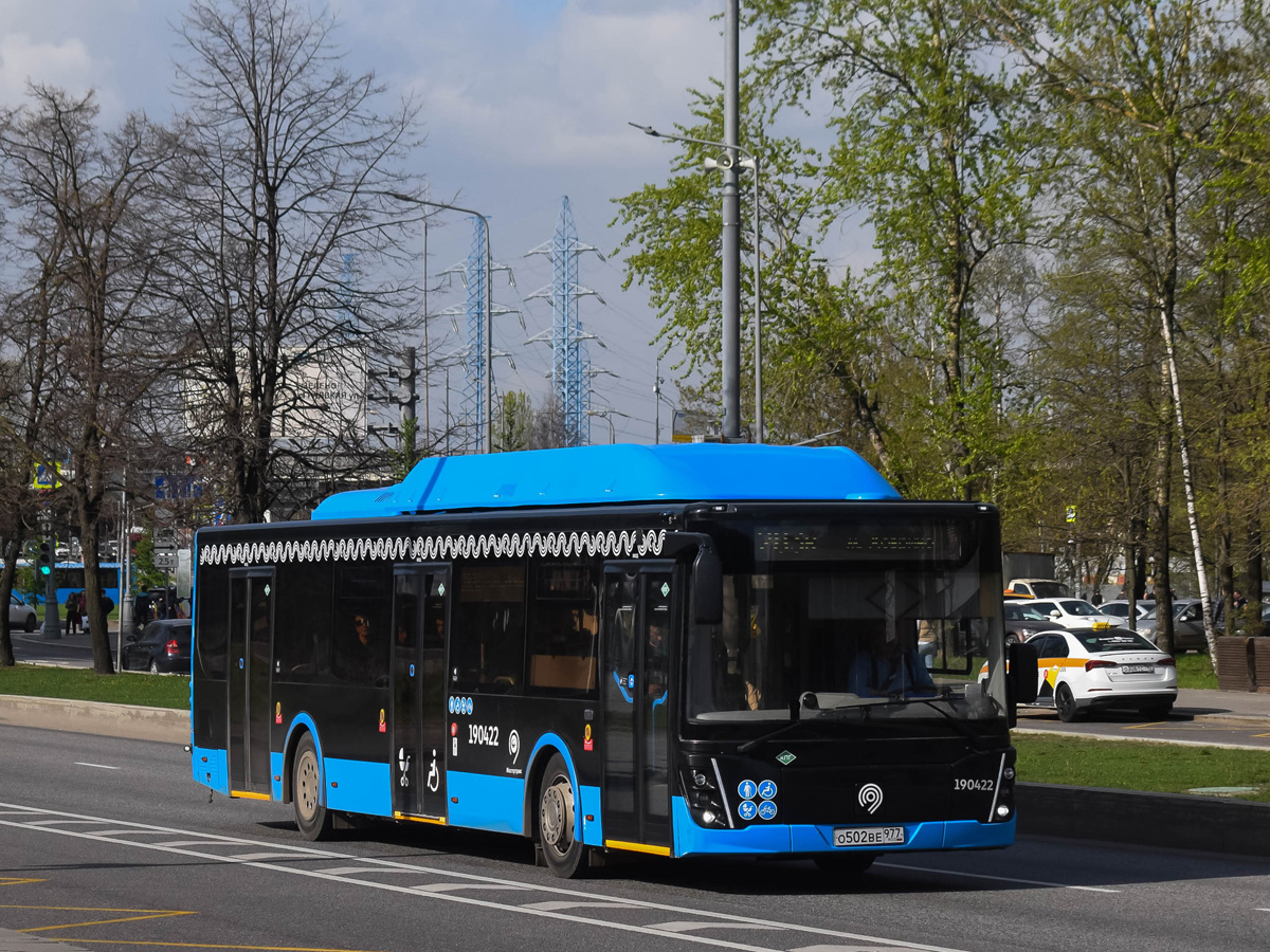 Москва, ЛиАЗ-5292.67 (CNG) № 190422