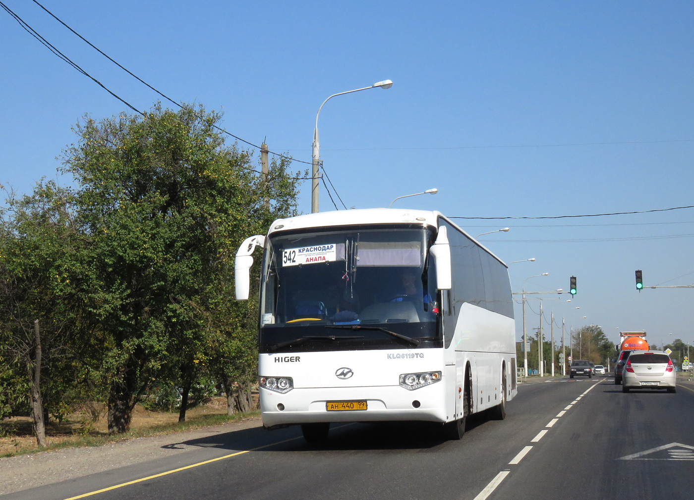 Краснодарский край, Higer KLQ6119TQ № АН 440 99