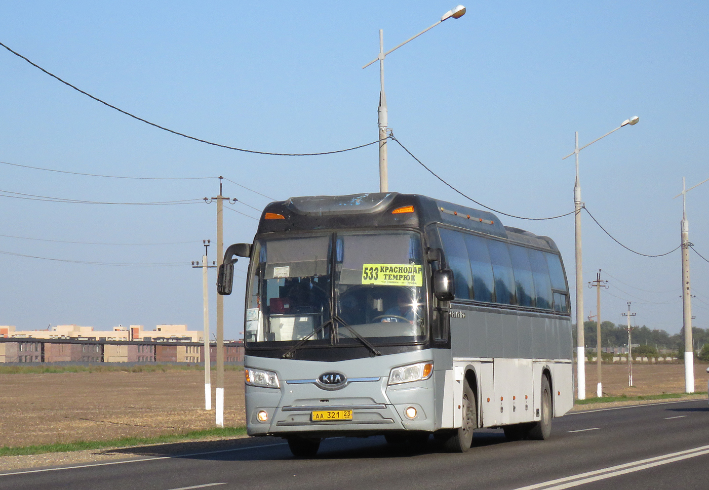 Краснодарский край, Kia Granbird № АА 321 23