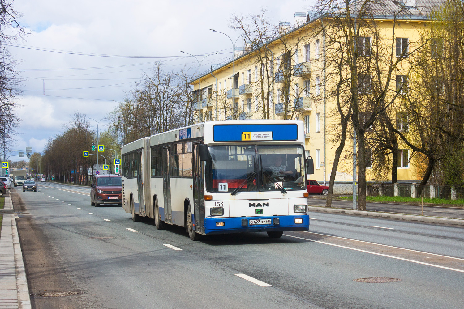 Pskov region, MAN A61 SG312 # 154