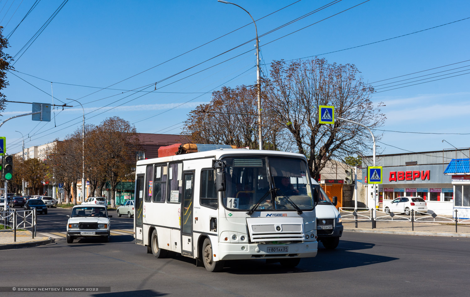 Адыгея, ПАЗ-320302-08 № Т 801 АХ 01