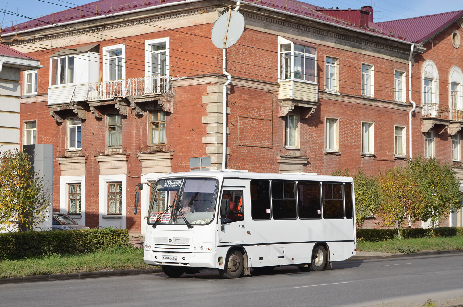 Омская область, ПАЗ-320302-08 № Т 904 СС 55