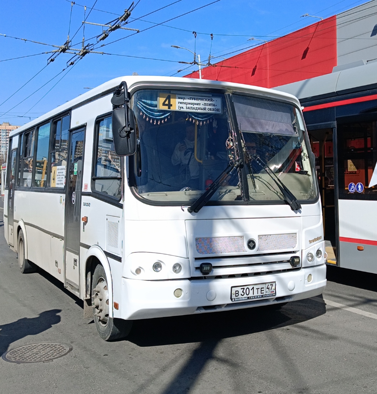 Краснодарский край, ПАЗ-320412-05 № В 301 ТЕ 47