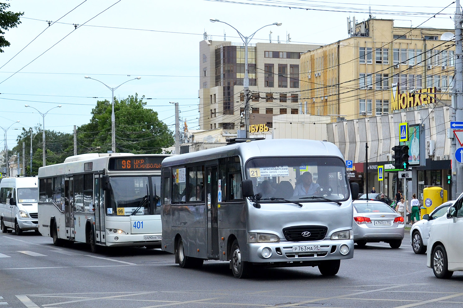 Краснодарский край, Hyundai County LWB C11 (ТагАЗ) № Р 763 МА 58