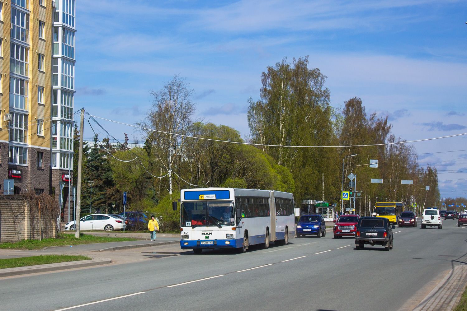 Pskov region, MAN A61 SG312 # 154