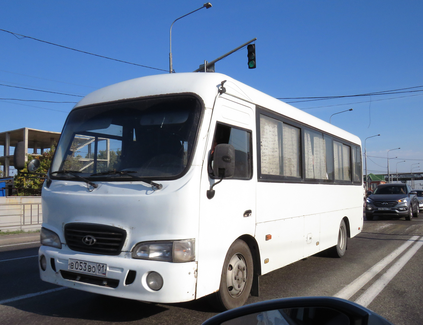 Краснодарский край, Hyundai County LWB C11 (ТагАЗ) № В 053 ВО 01