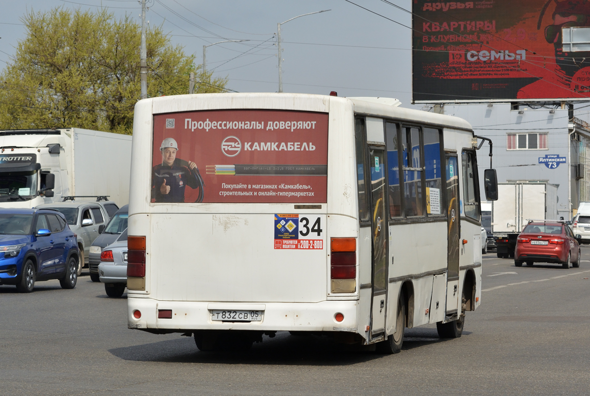 Краснодарский край, ПАЗ-320402-05 № Т 832 СВ 05
