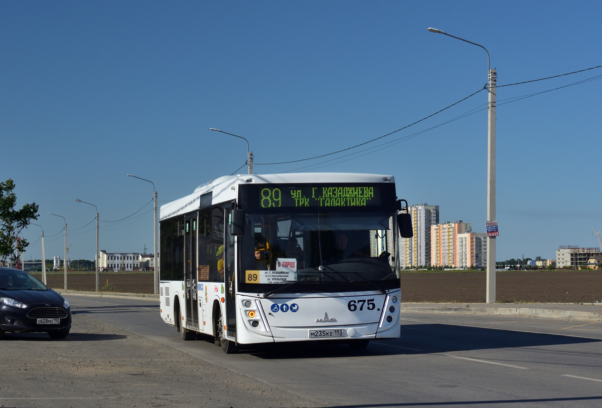 Краснодарский край, МАЗ-206.047 № 675