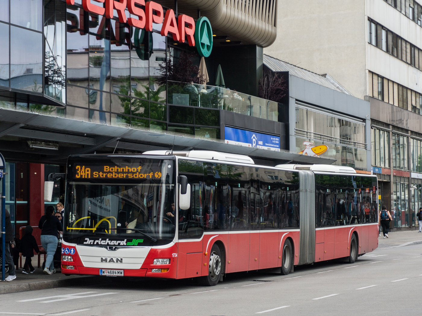 Австрия, MAN A23 Lion's City G NG363 № 1734